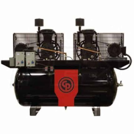 Chicago Pneumatic RCP-10123D | 10 HP Two Stage Electric Duplex Compressor