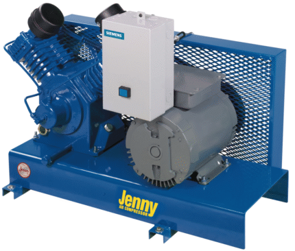 Jenny U10B-B 10HP BASE MOUNT Compressor