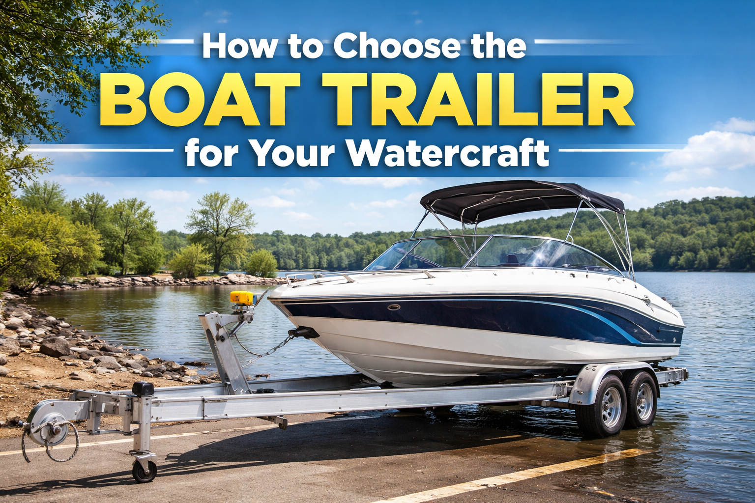 boat trailer