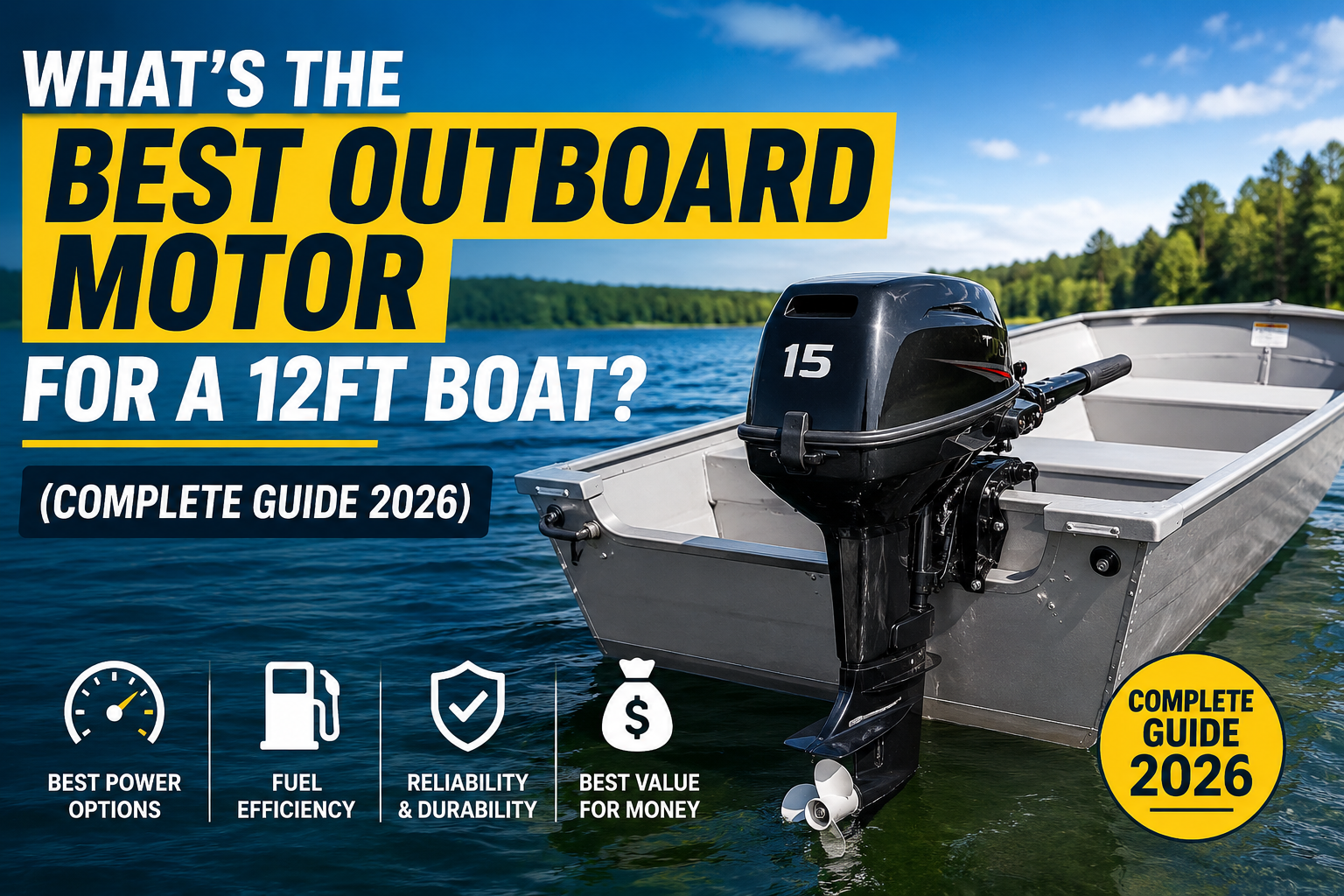 Outboard Motor for a 12ft Boat